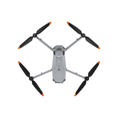 Folding survey drone with downward gimbal camera capturing aerial mapping imagery