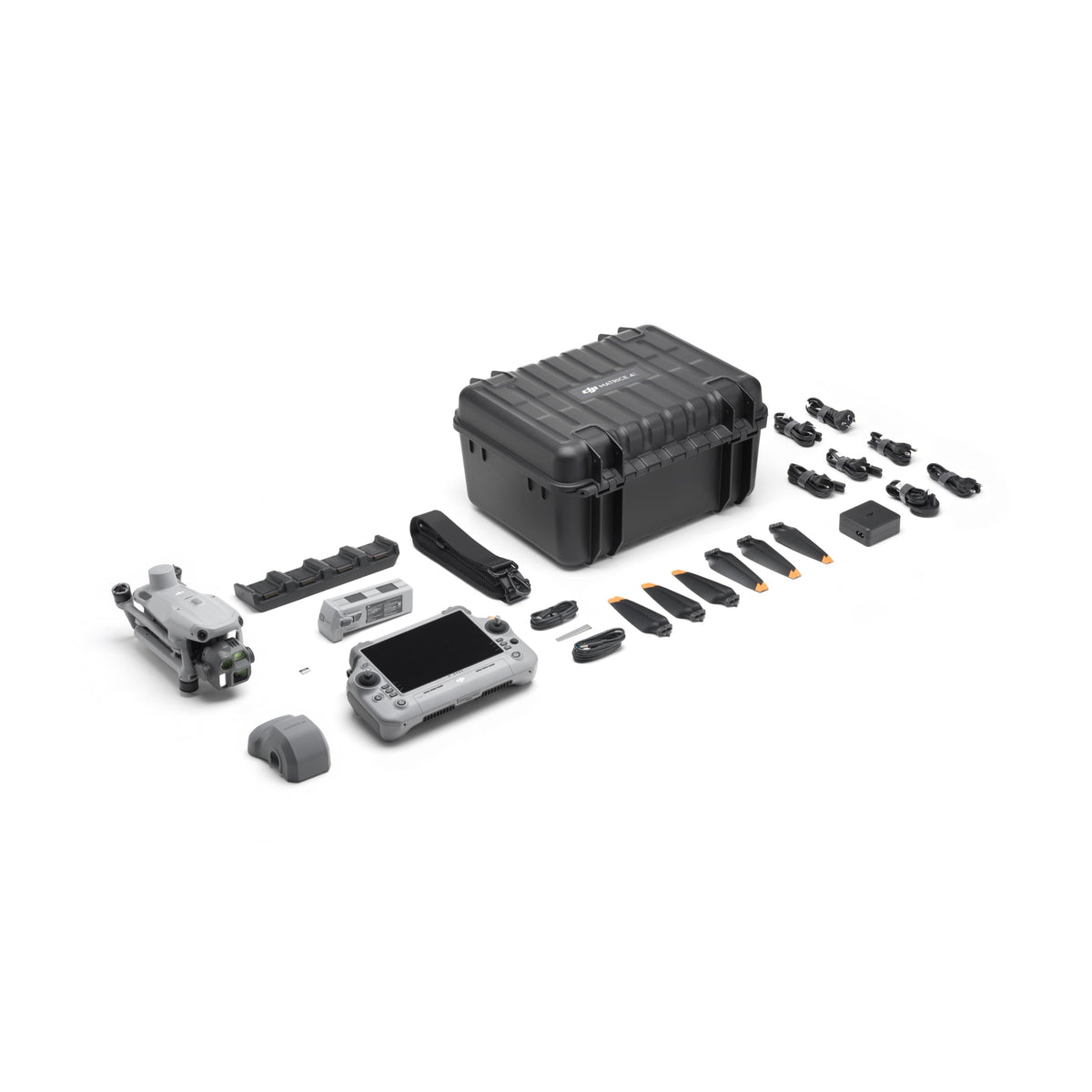 Enterprise survey drone with gimbal camera for high-precision aerial mapping imagery